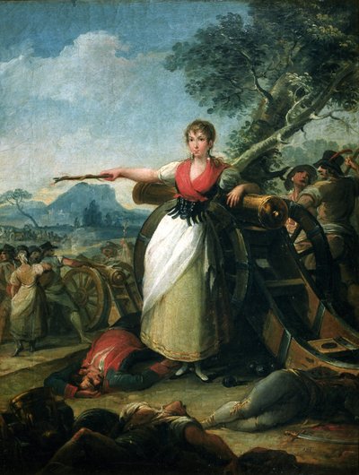 Agustina de Aragón von Juan Gálvez